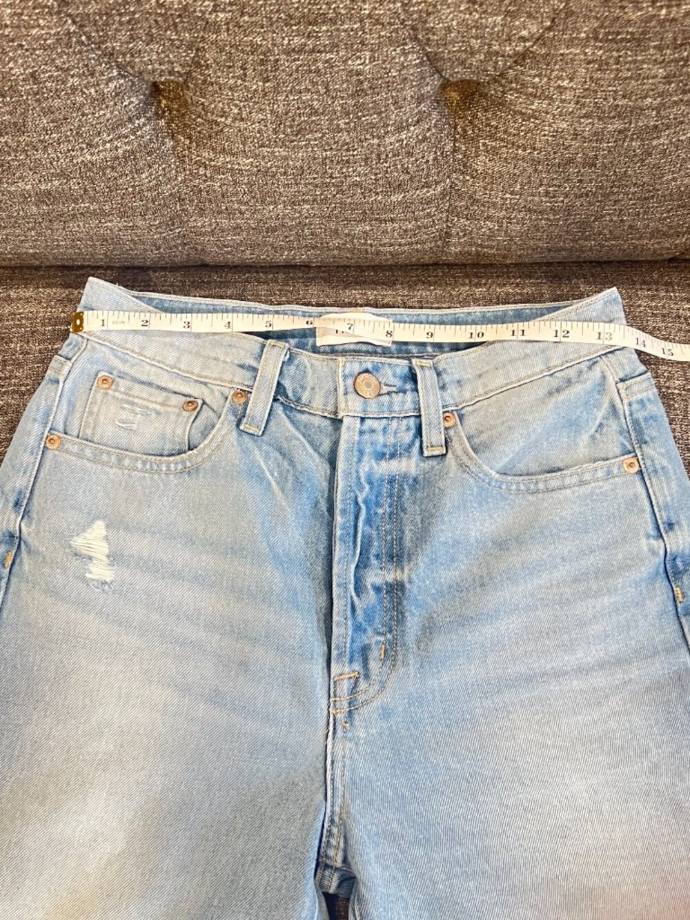 Pistola Women blue jeans wide leg size 26, Excellent condition.
